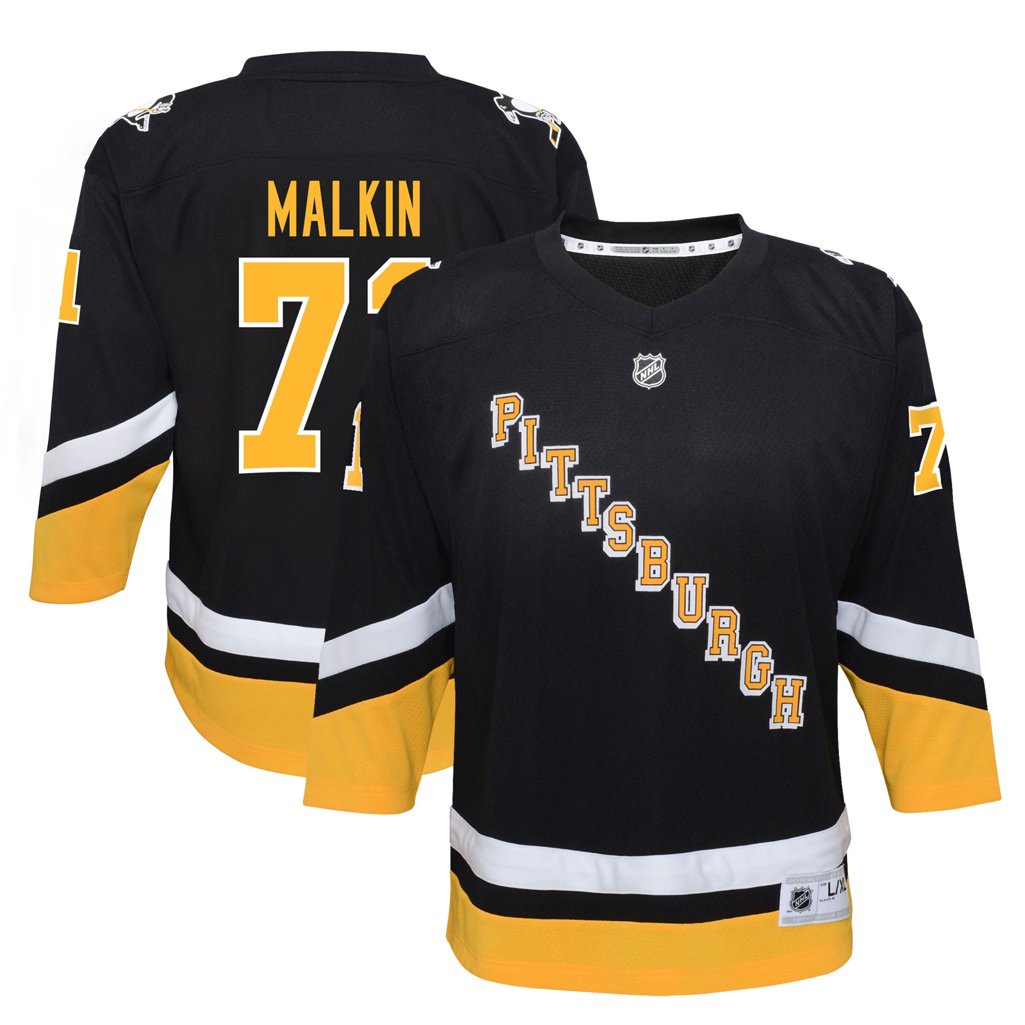 youth evgeni malkin black pittsburgh penguins 202122 alternate replica player jersey – San Jose Sharks Jerseys and Headwear Collection