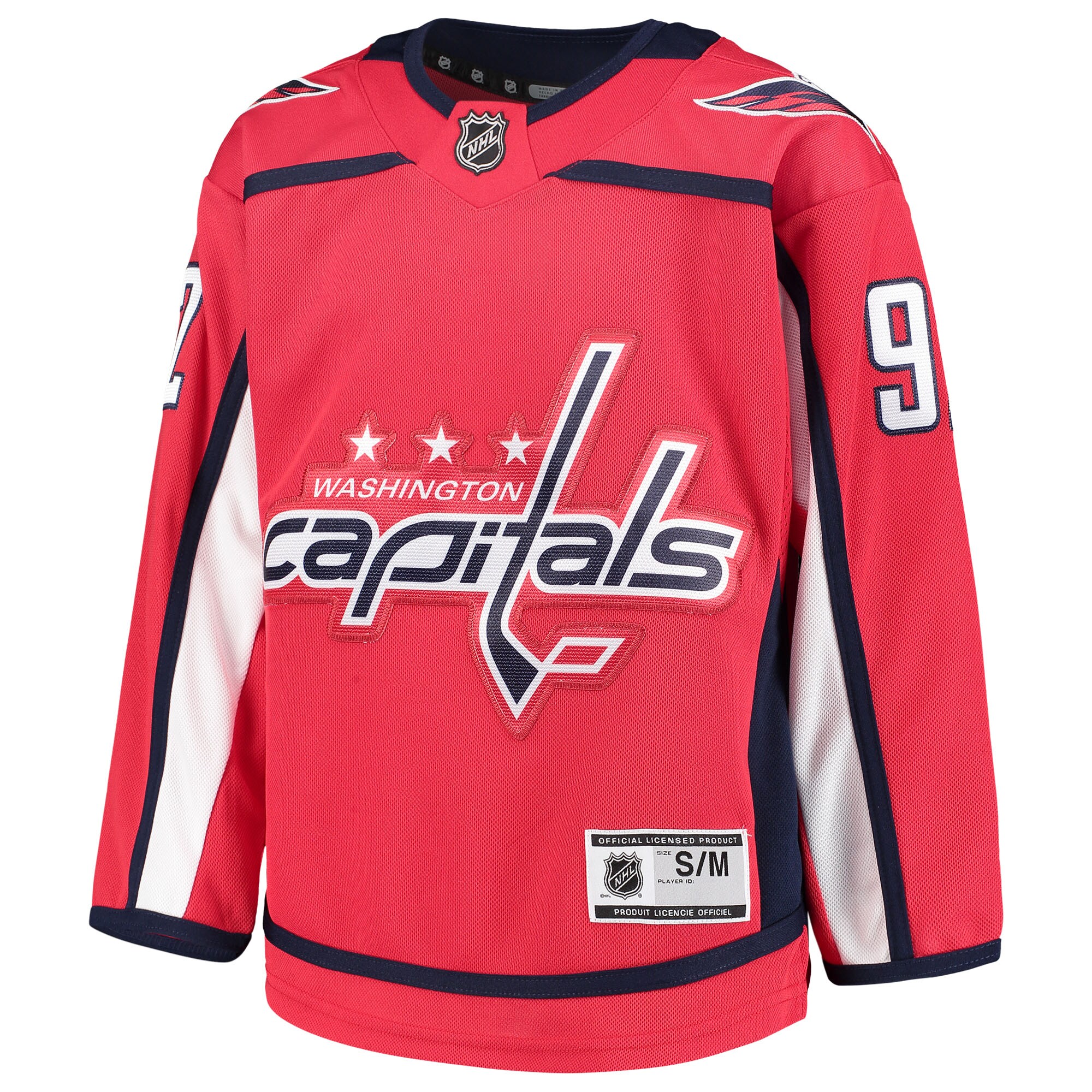 youth evgeny kuznetsov red washington capitals home premier player jersey – San Jose Sharks Jerseys and Headwear Collection