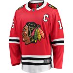 youth fanatics jonathan toews red chicago blackhawks home breakaway player jersey – San Jose Sharks Jerseys and Headwear Collection