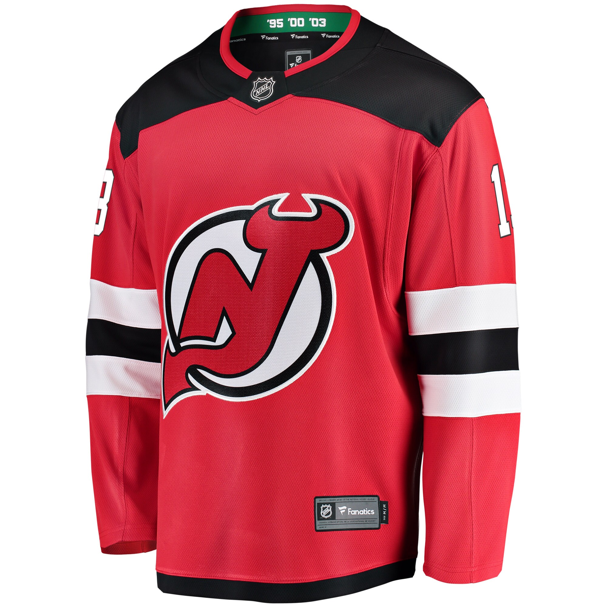 youth fanatics nico hischier red new jersey devils home breakaway player jersey – San Jose Sharks Jerseys and Headwear Collection