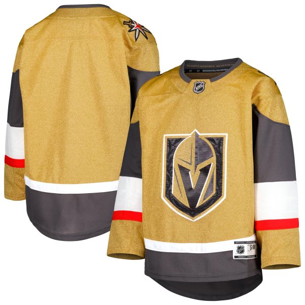 youth gold vegas golden knights 202122 home premier jersey – San Jose Sharks Jerseys and Headwear Collection