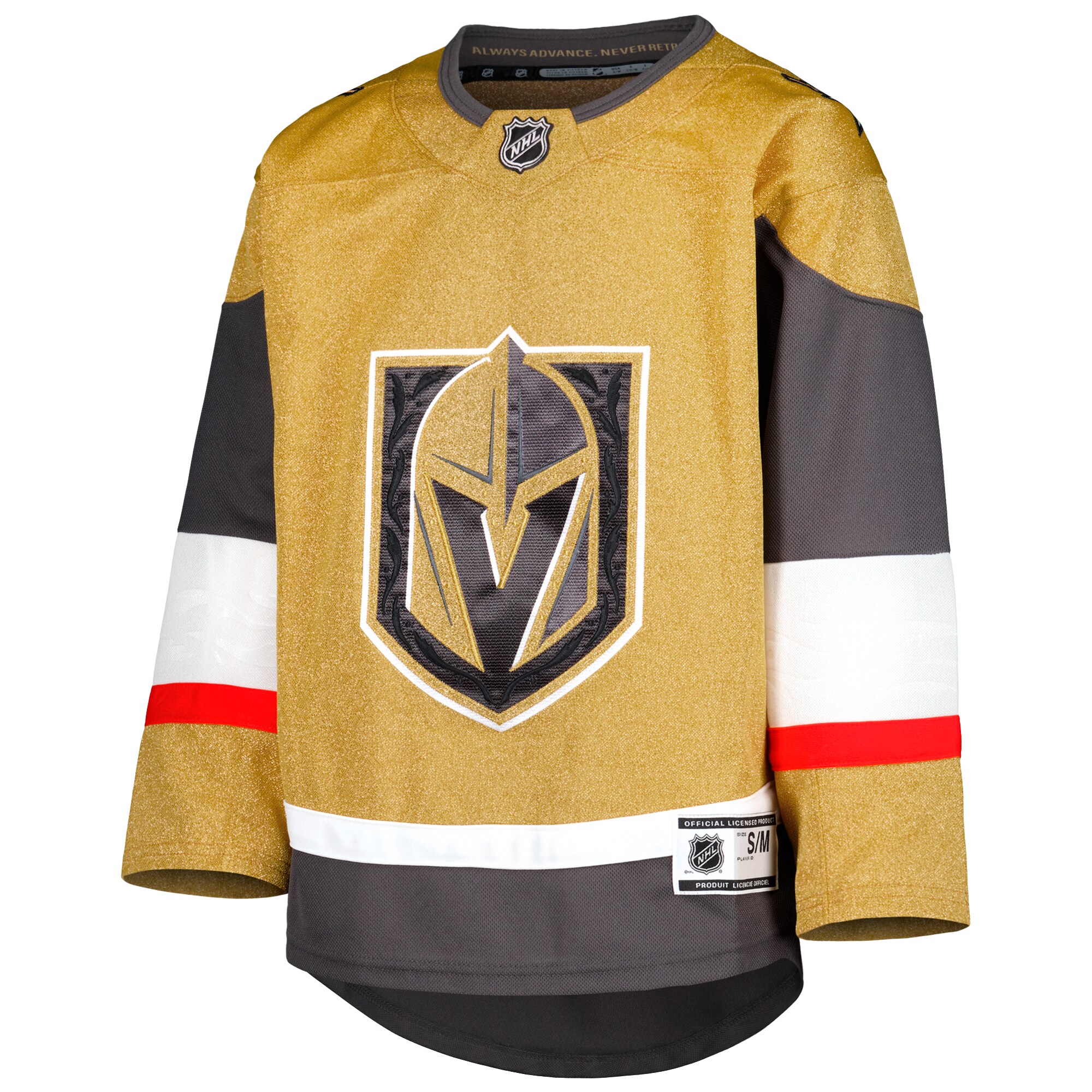 youth gold vegas golden knights 202122 home premier jersey – San Jose Sharks Jerseys and Headwear Collection