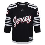 youth jack hughes black new jersey devils alternate replica player jersey – San Jose Sharks Jerseys and Headwear Collection
