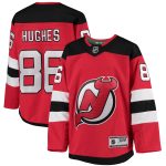 youth jack hughes red new jersey devils home premier player jersey – San Jose Sharks Jerseys and Headwear Collection