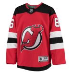 youth jack hughes red new jersey devils home premier player jersey – San Jose Sharks Jerseys and Headwear Collection