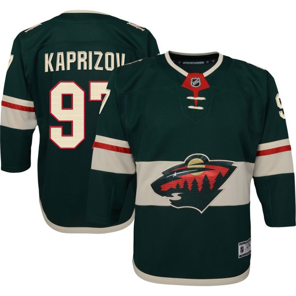 youth kirill kaprizov green minnesota wild home premier player jersey – San Jose Sharks Jerseys and Headwear Collection