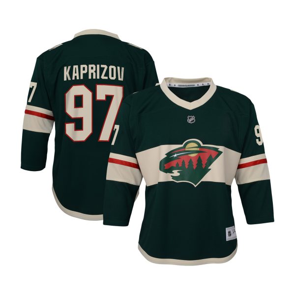 youth kirill kaprizov green minnesota wild home replica player jersey – San Jose Sharks Jerseys and Headwear Collection