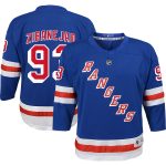 youth mika zibanejad blue new york rangers home replica player jersey – San Jose Sharks Jerseys and Headwear Collection