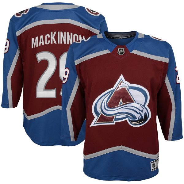 youth nathan mackinnon burgundy colorado avalanche premier player jersey – San Jose Sharks Jerseys and Headwear Collection