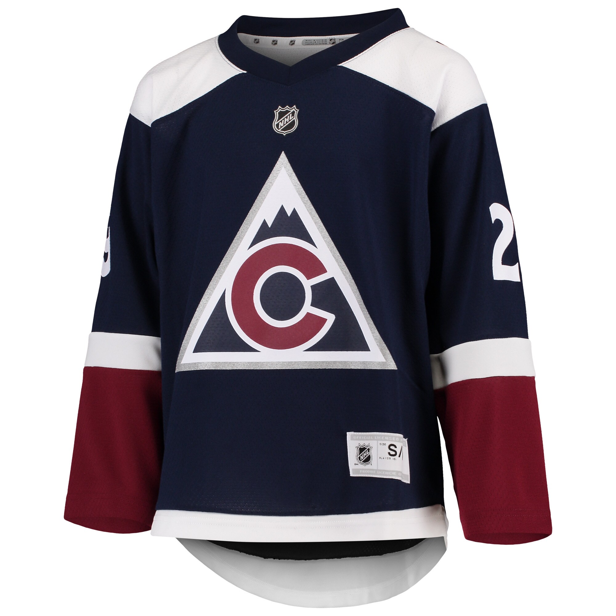 youth nathan mackinnon navy colorado avalanche alternate replica player jersey – San Jose Sharks Jerseys and Headwear Collection