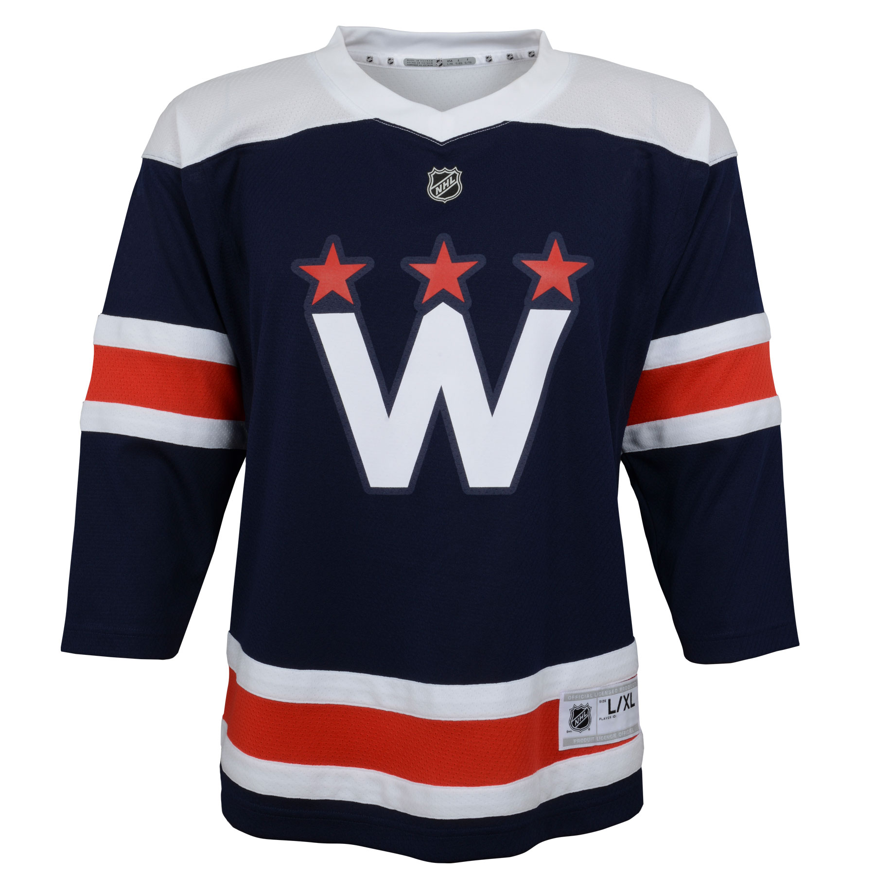 youth navy washington capitals 202021 alternate replica jersey – San Jose Sharks Jerseys and Headwear Collection