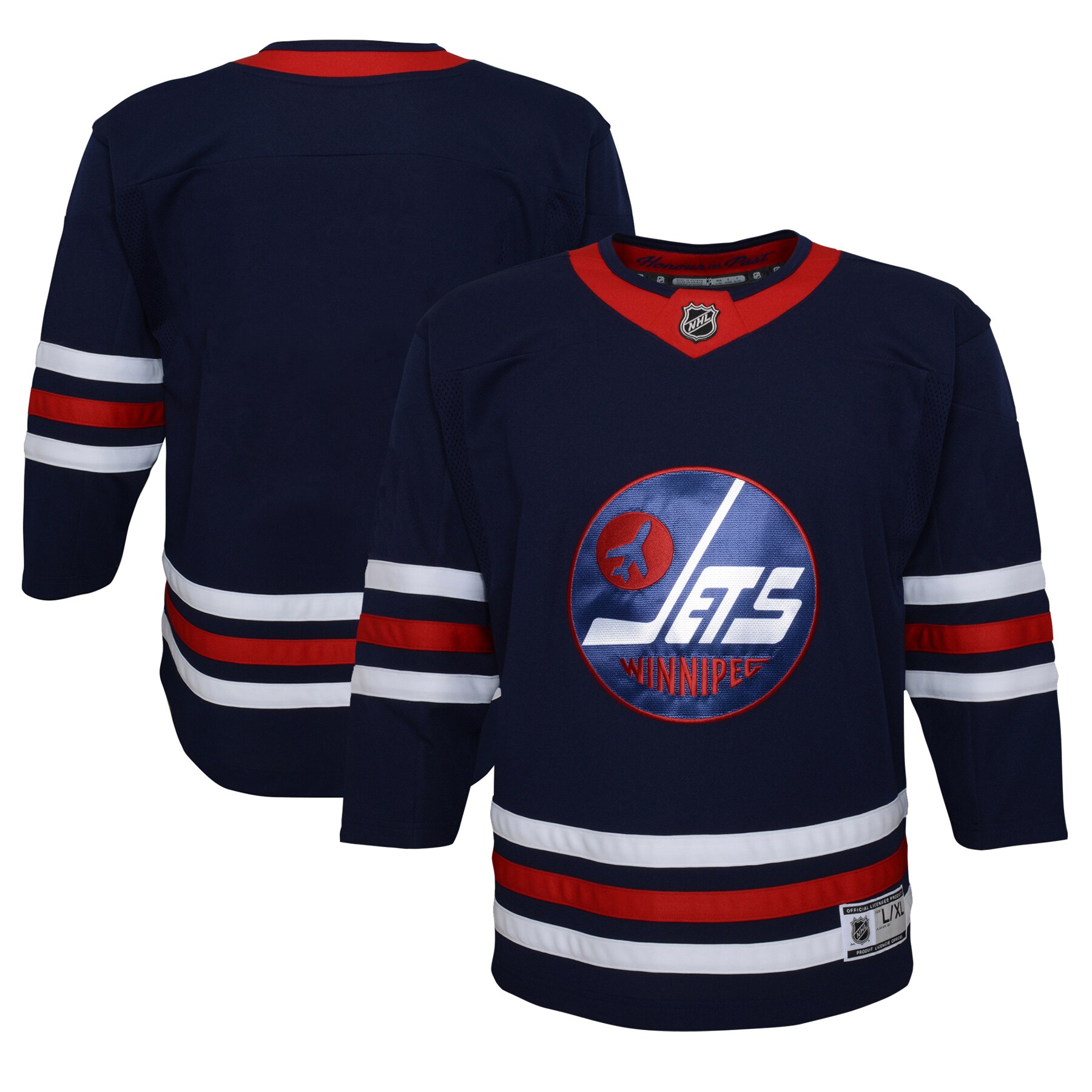 youth navy winnipeg jets 202122 alternate premier jersey – San Jose Sharks Jerseys and Headwear Collection