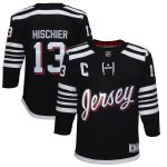 youth nico hischier black new jersey devils 202122 alternate premier player jersey – San Jose Sharks Jerseys and Headwear Collection
