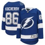 youth nikita kucherov blue tampa bay lightning home premier player jersey – San Jose Sharks Jerseys and Headwear Collection