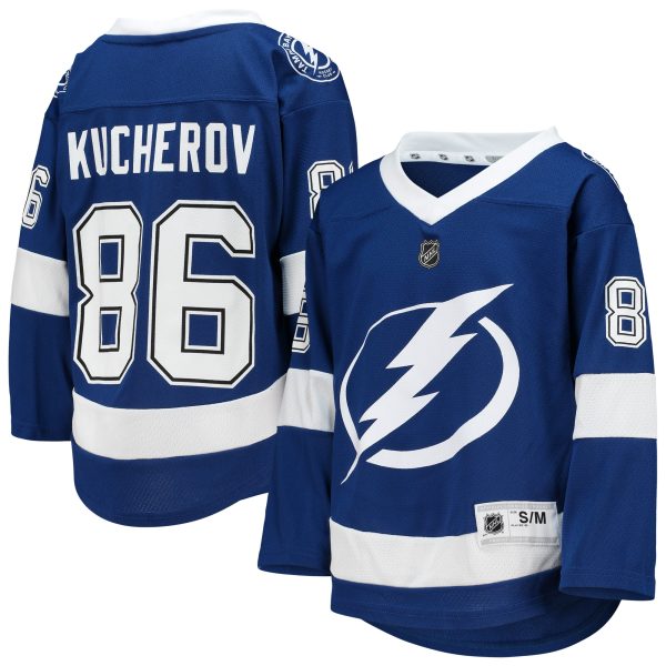 youth nikita kucherov blue tampa bay lightning home replica player jersey – San Jose Sharks Jerseys and Headwear Collection