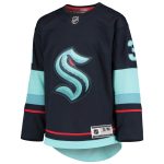 youth philipp grubauer deep sea blue seattle kraken home premier player jersey – San Jose Sharks Jerseys and Headwear Collection