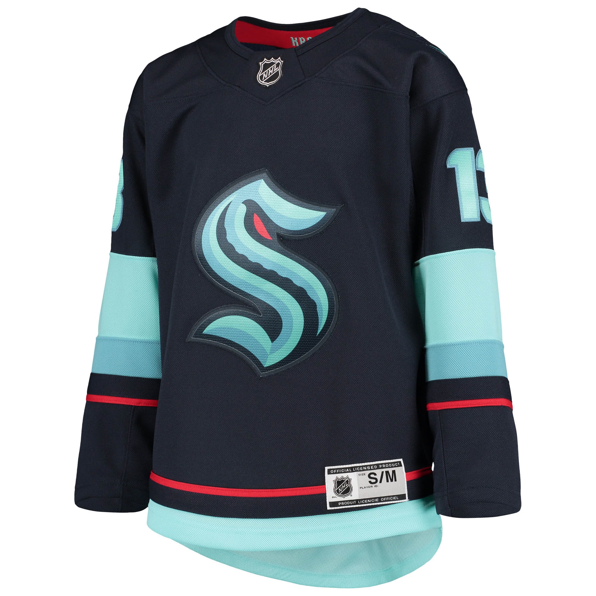youth philipp grubauer deep sea blue seattle kraken home replica player jersey – San Jose Sharks Jerseys and Headwear Collection