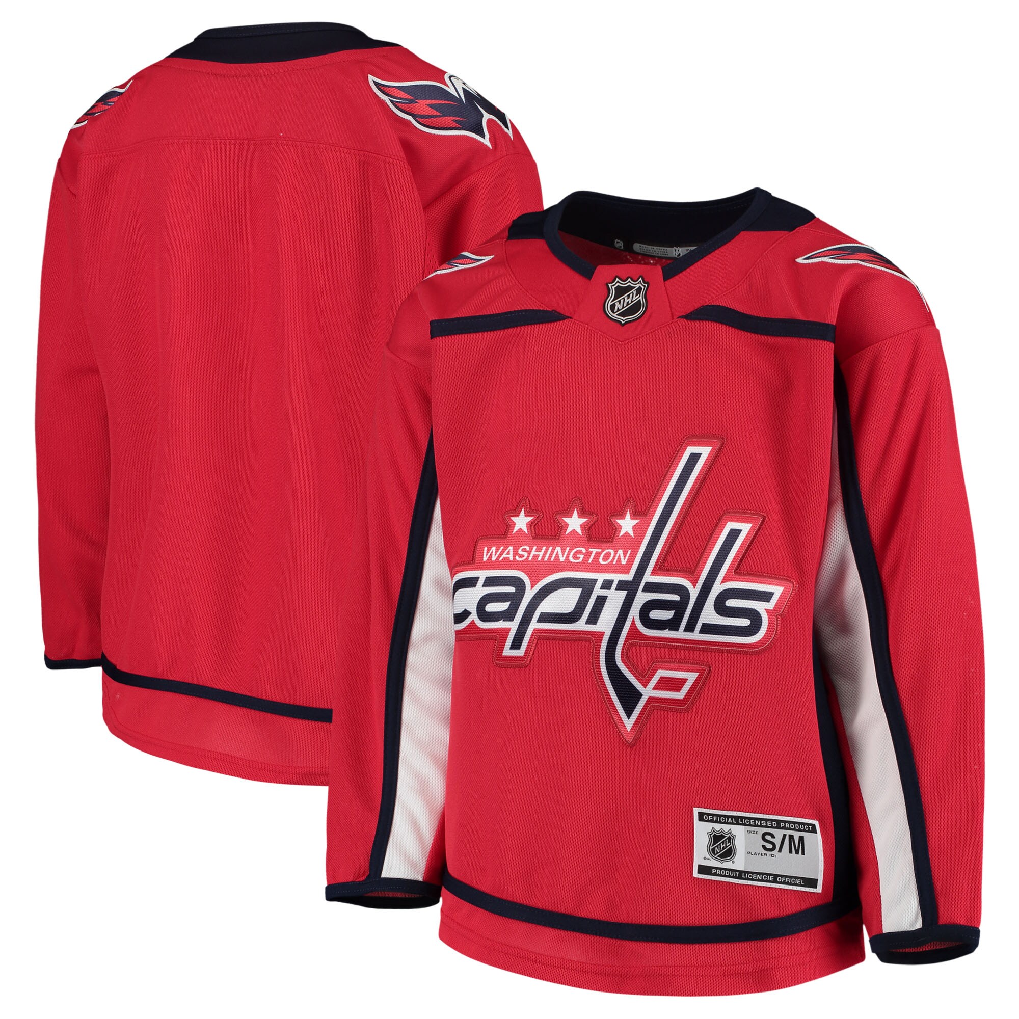 youth red washington capitals home premier team jersey – San Jose Sharks Jerseys and Headwear Collection