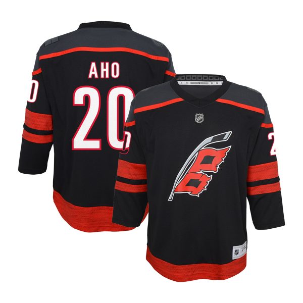 youth sebastian aho black carolina hurricanes home replica player jersey – San Jose Sharks Jerseys and Headwear Collection