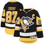 youth sidney crosby black pittsburgh penguins premier player jersey – San Jose Sharks Jerseys and Headwear Collection