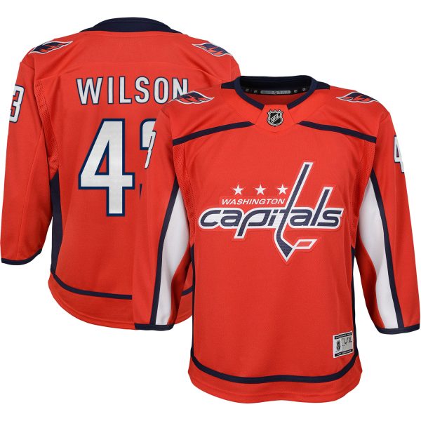 youth tom wilson red washington capitals 202223 premier player jersey – San Jose Sharks Jerseys and Headwear Collection