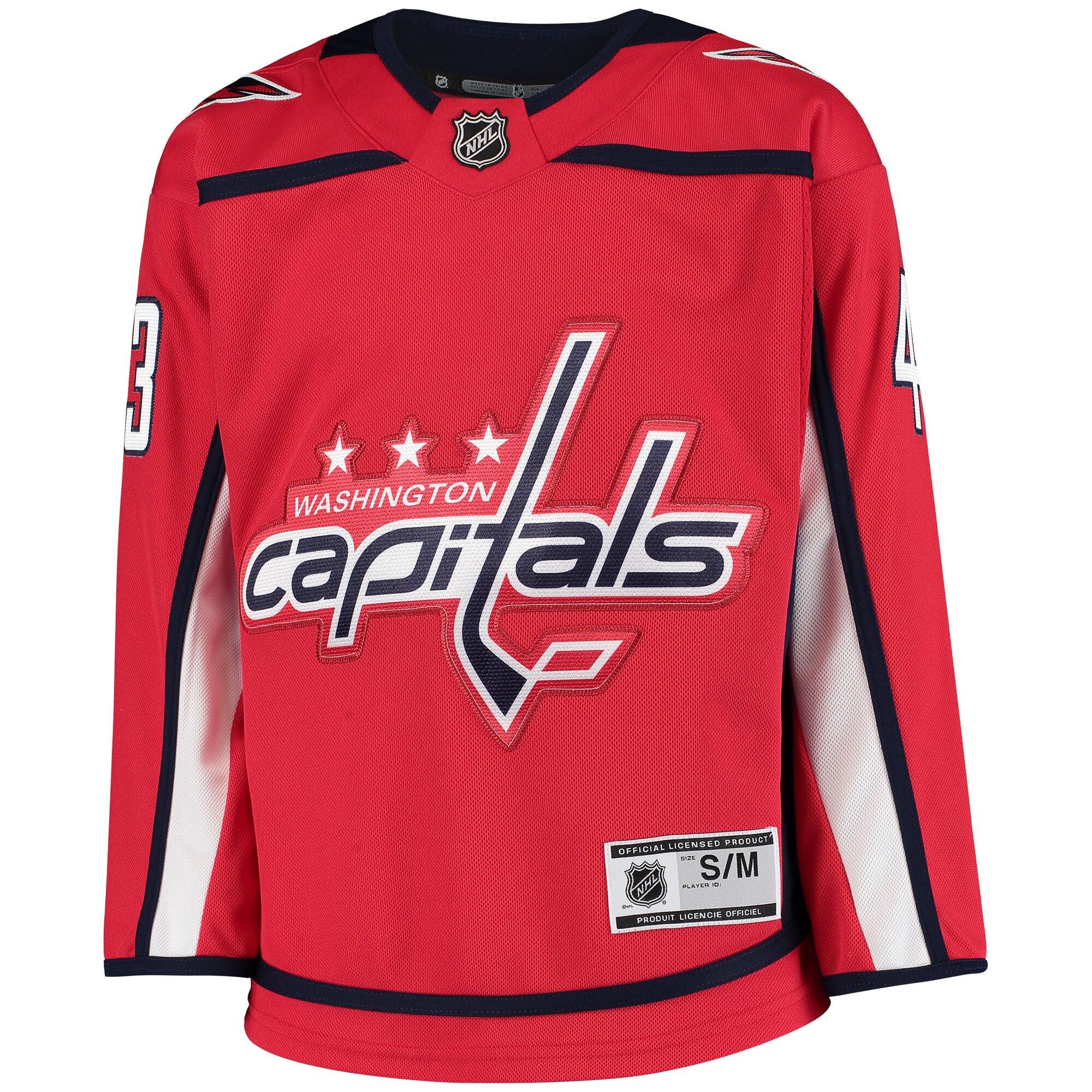 youth tom wilson red washington capitals home premier player jersey – San Jose Sharks Jerseys and Headwear Collection