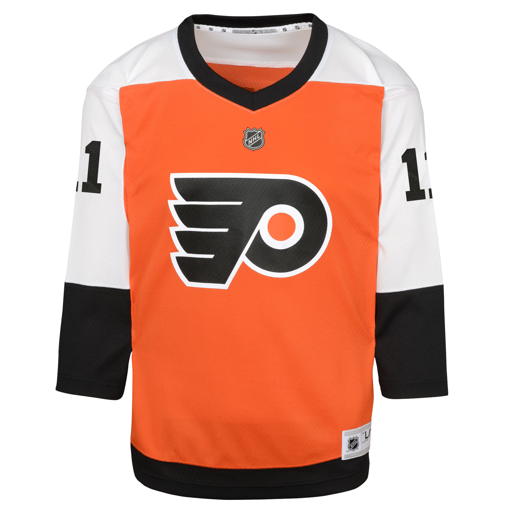 youth travis konecny burnt orange philadelphia flyers home replica player jersey – San Jose Sharks Jerseys and Headwear Collection