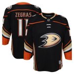 youth trevor zegras black anaheim ducks home premier player jersey – San Jose Sharks Jerseys and Headwear Collection