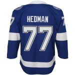 youth victor hedman blue tampa bay lightning home premier player jersey – San Jose Sharks Jerseys and Headwear Collection