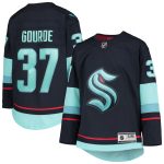 youth yanni gourde deep sea blue seattle kraken home premier player jersey – San Jose Sharks Jerseys and Headwear Collection