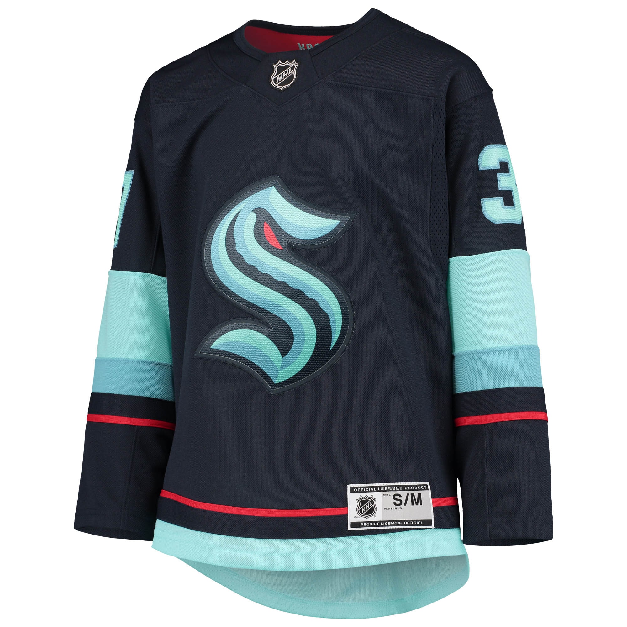 youth yanni gourde deep sea blue seattle kraken home premier player jersey – San Jose Sharks Jerseys and Headwear Collection